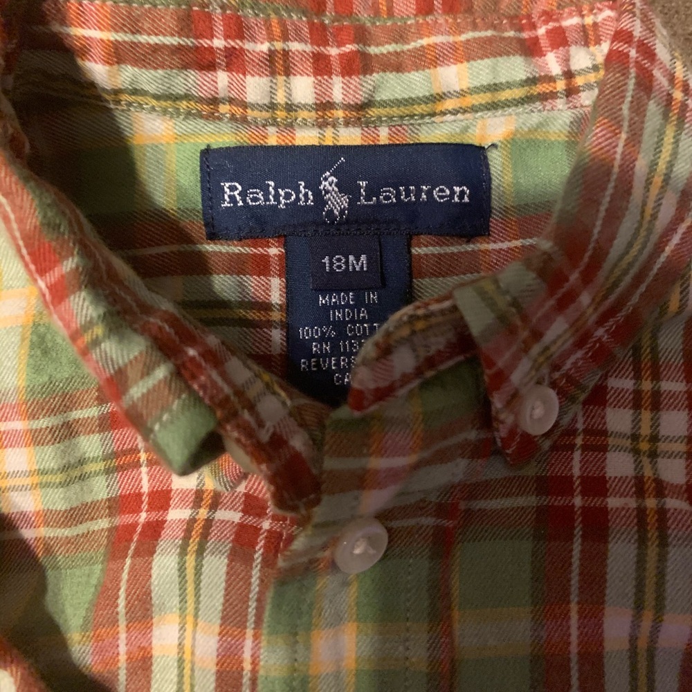 Boys Ralph Lauren Polo long sleeve - Picture 2 of 2